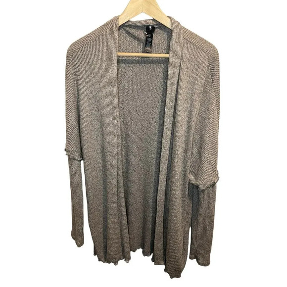Agnes & Dora Ribbed Soft Cardigan Sweater - Picture 1 of 7
